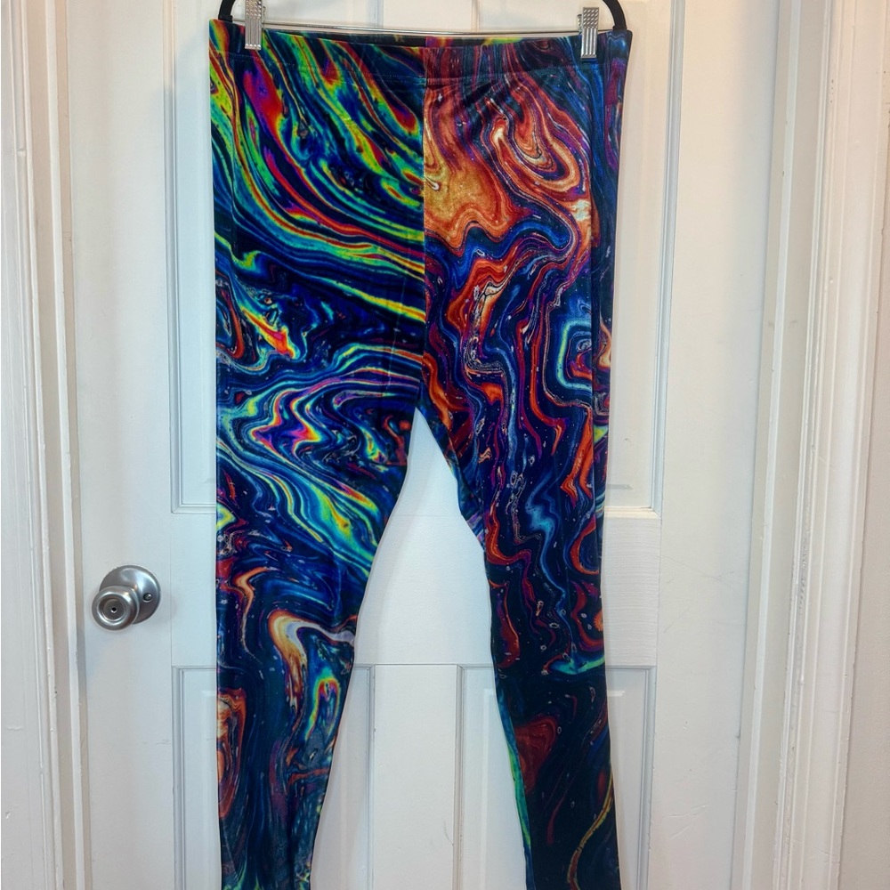 NWT Blackmilk Gasoline velvet leggings XXL